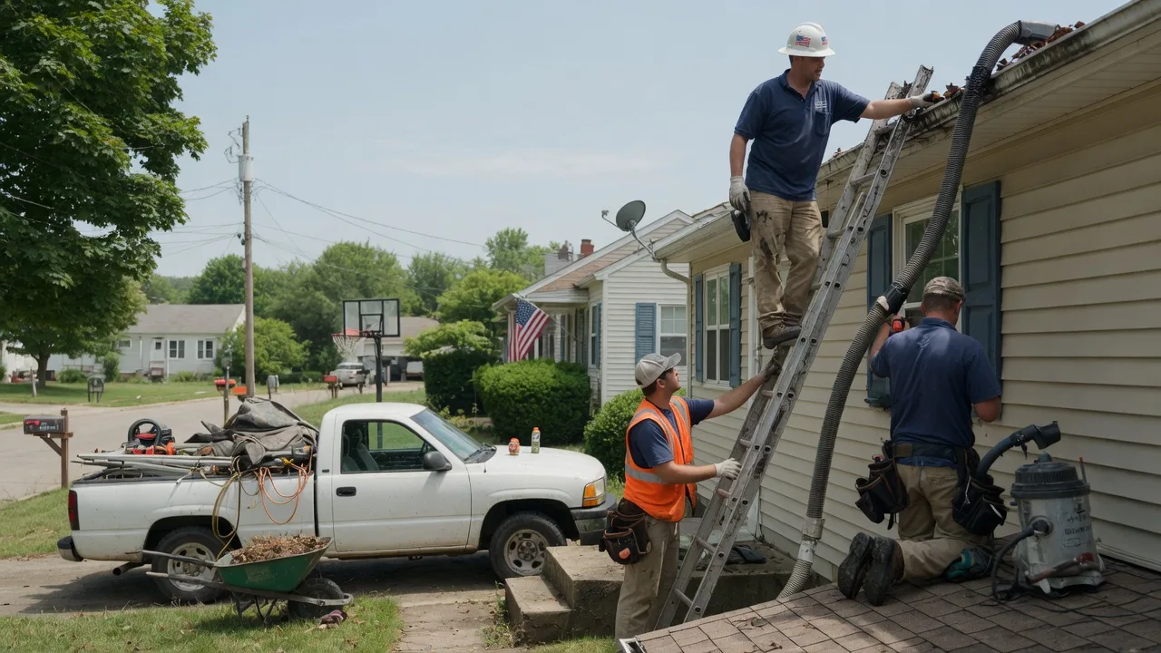 Gutter Installation in Burnt Prairie, IL near me